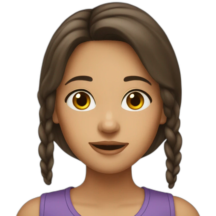 fille-brune-long emoji