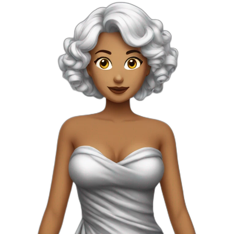 Une robe sexy emoji