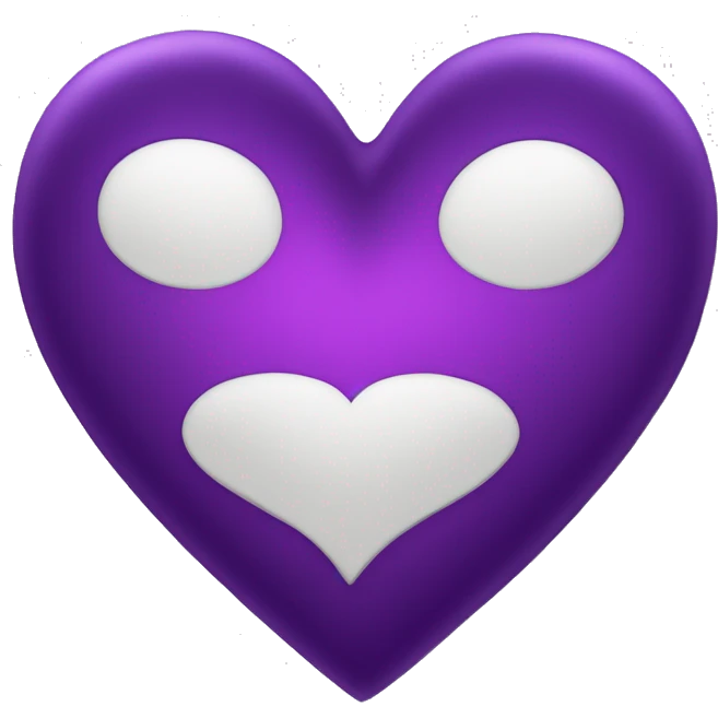 purple heart  emoji