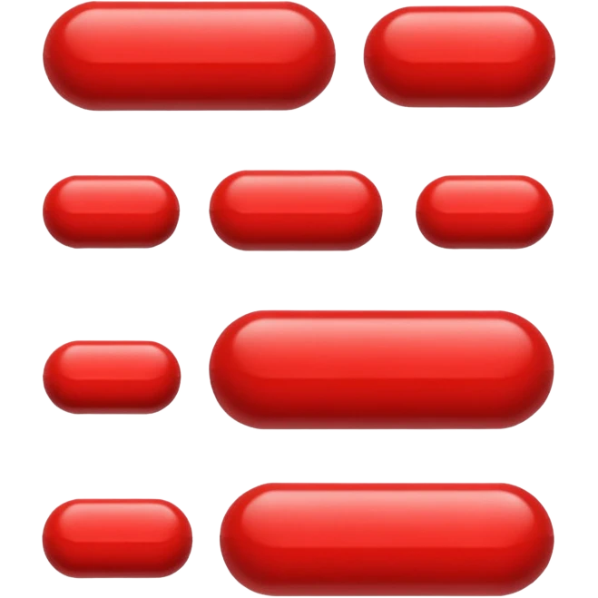 red medicines emoji