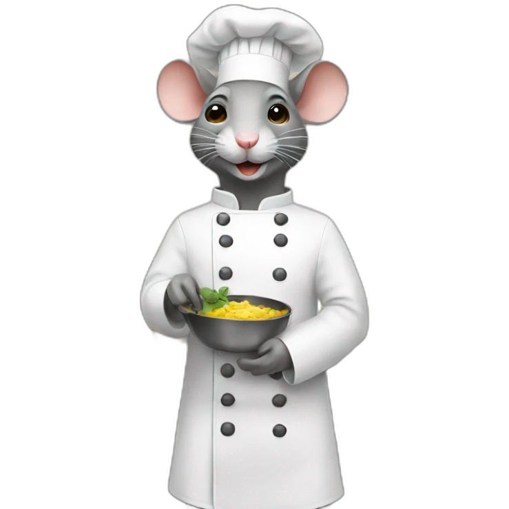 rat chef emoji