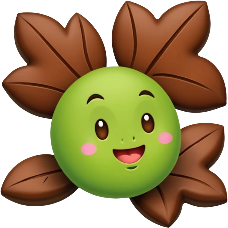 Buatkan gambar kodok makan cicak emoji