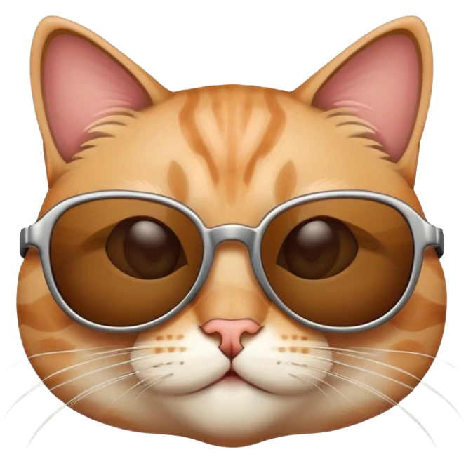 cat wearing sunglasses emoji