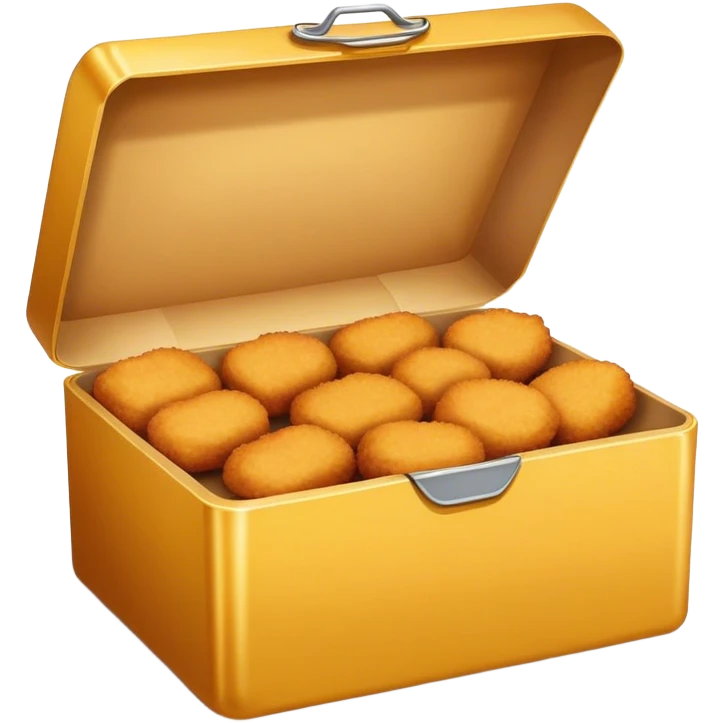 box of chicken nuggets emoji