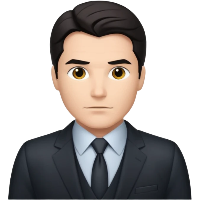 bruce wayne in suit emoji