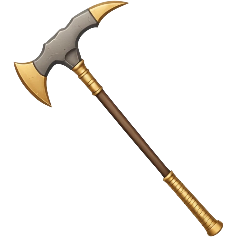 ancient Egyptian symmetric pickaxe primitive design emoji