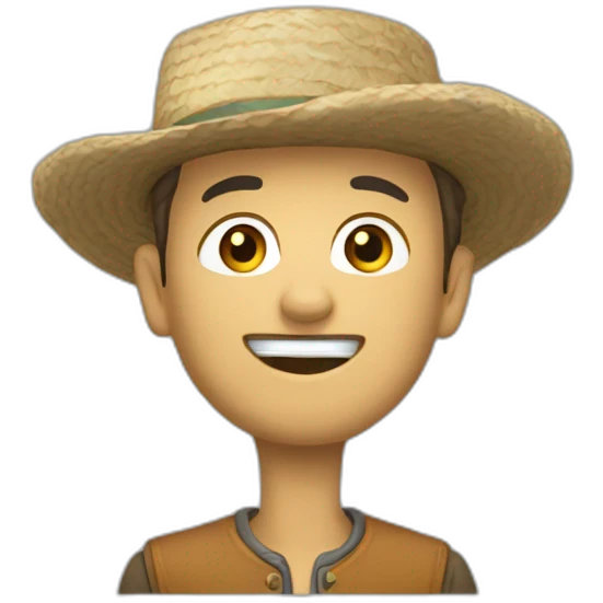 poireau qui rigole emoji