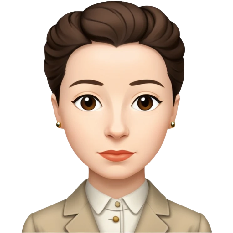 young simone de beauvoir emoji