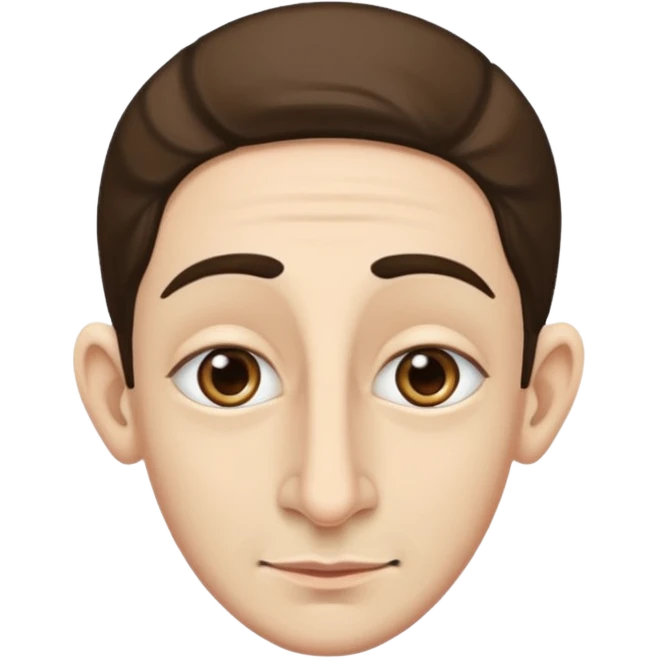 Jewish big nose with yamika emoji