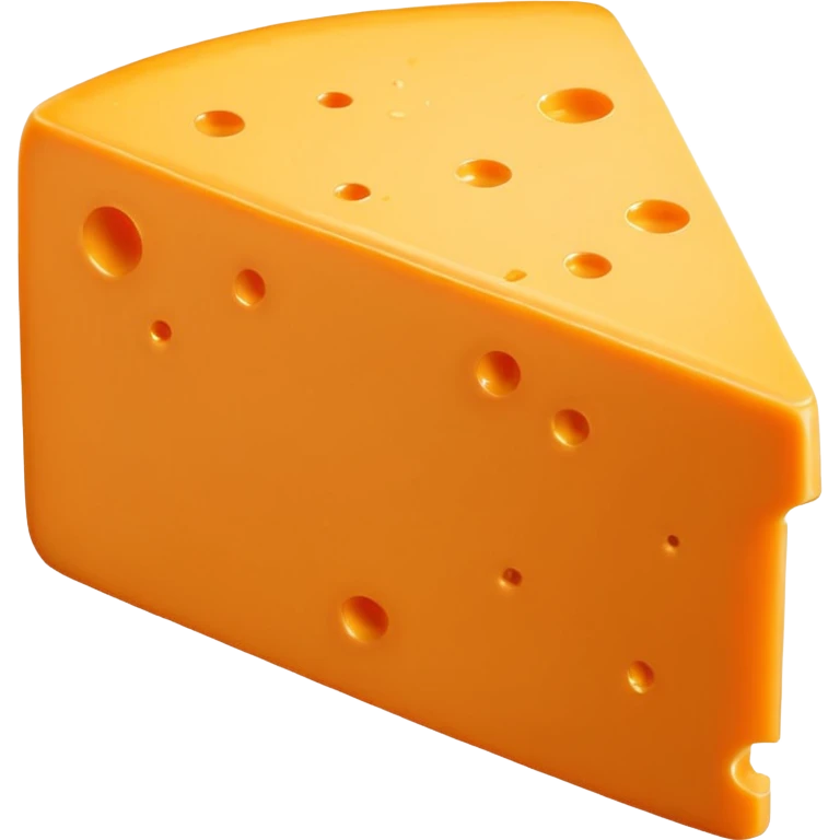 1 sheet of cheddar cheese emoji