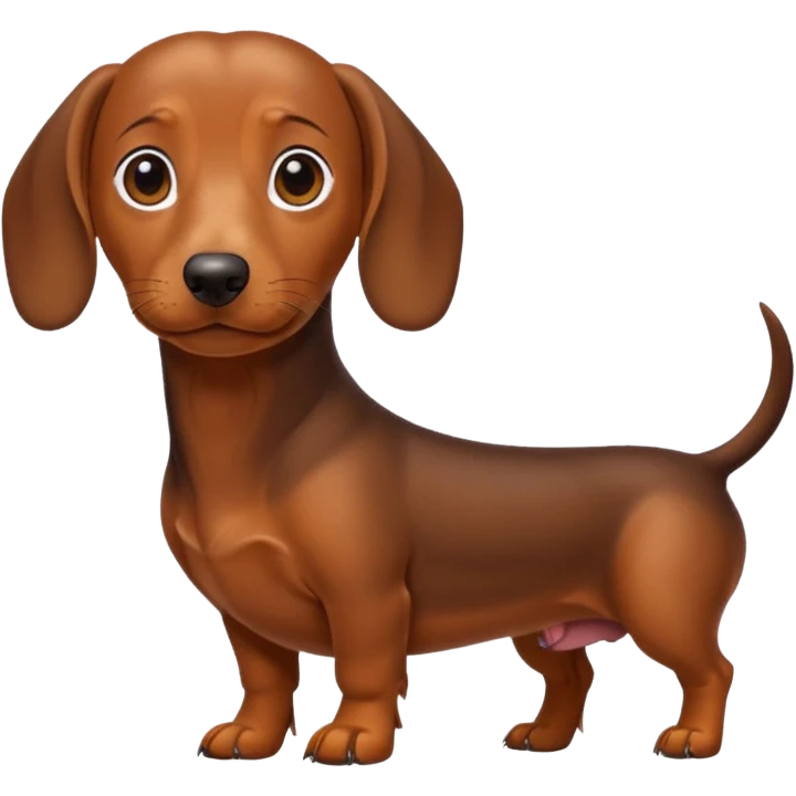 dachshund emoji