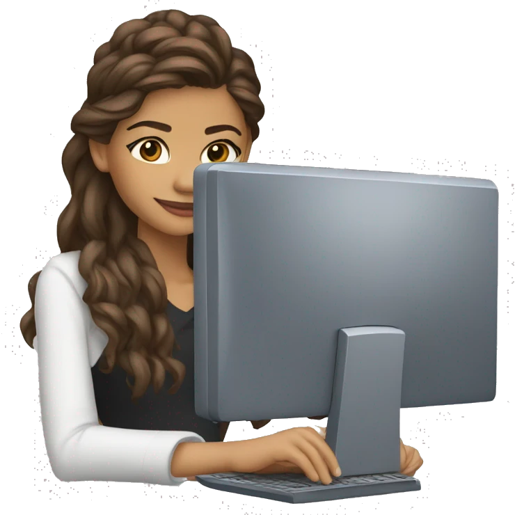zendaya con un computador emoji