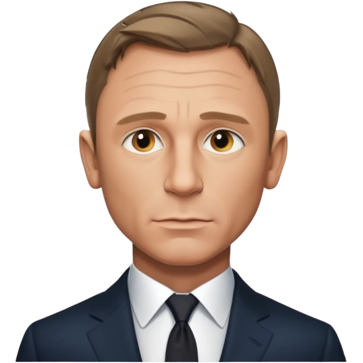 James Bond daniel craig emoji
