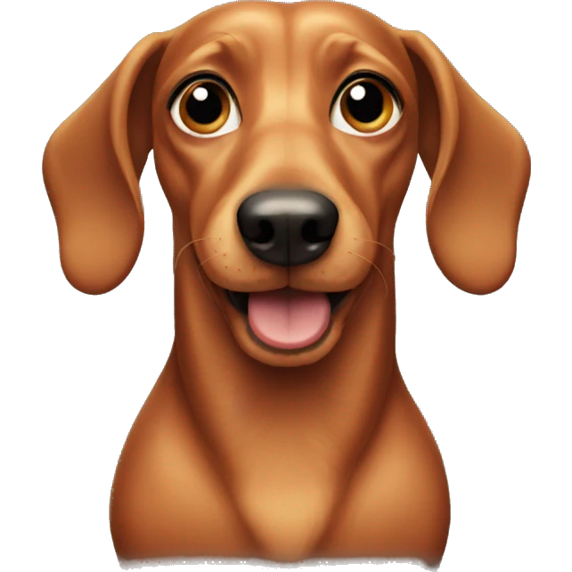 Wiener dog  emoji