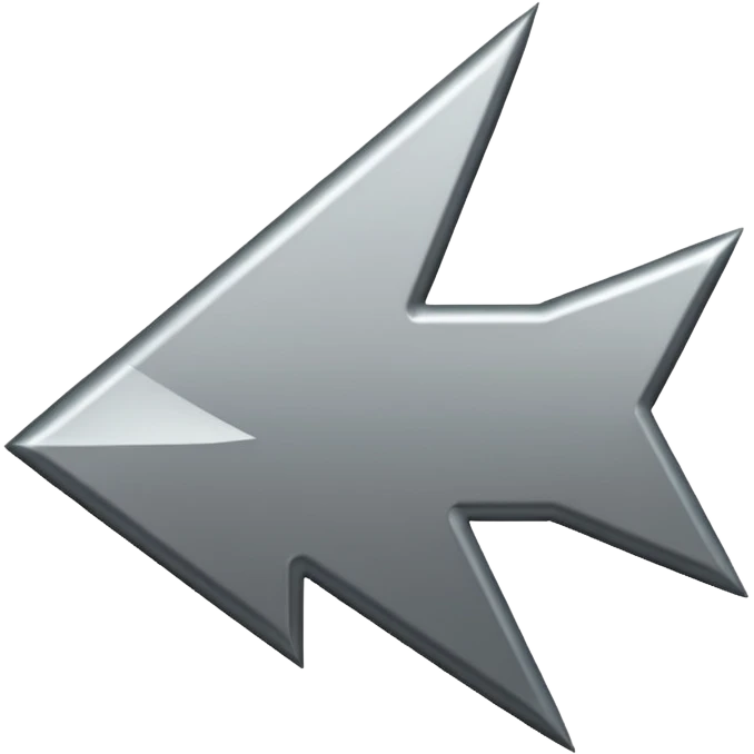 arrow pointing to the right animated in grey colors emoji