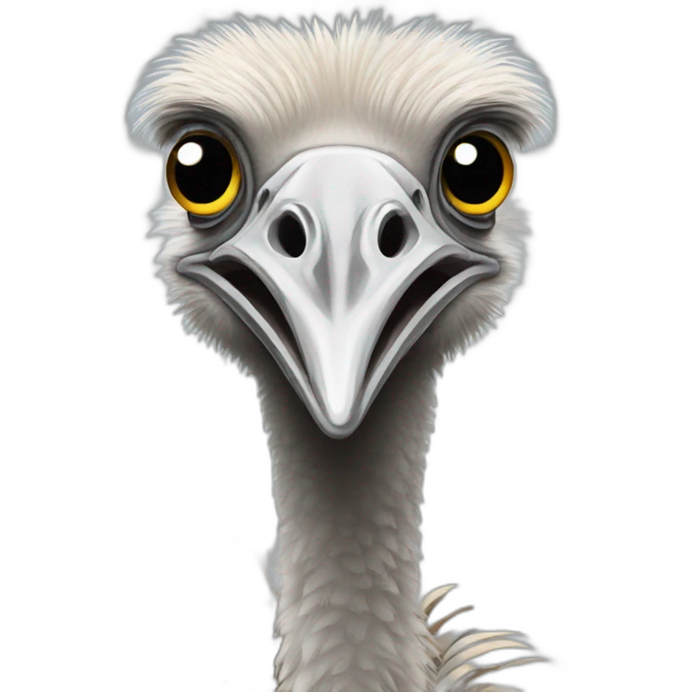 Southern Ostrich emoji