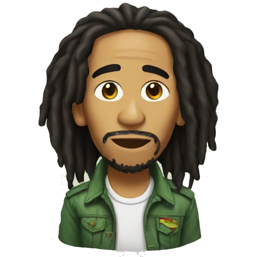 bob marley emoji