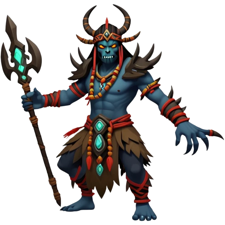 Shadow Shaman from Dota 2 emoji
