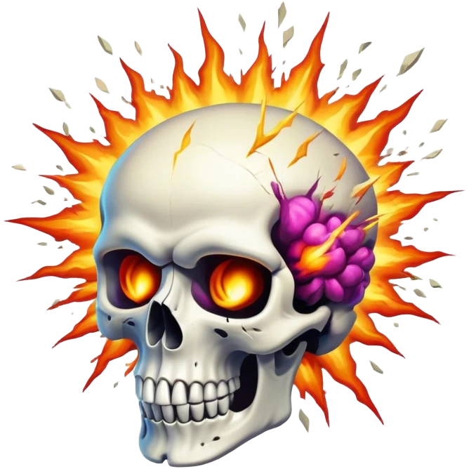 💀🤯 emoji