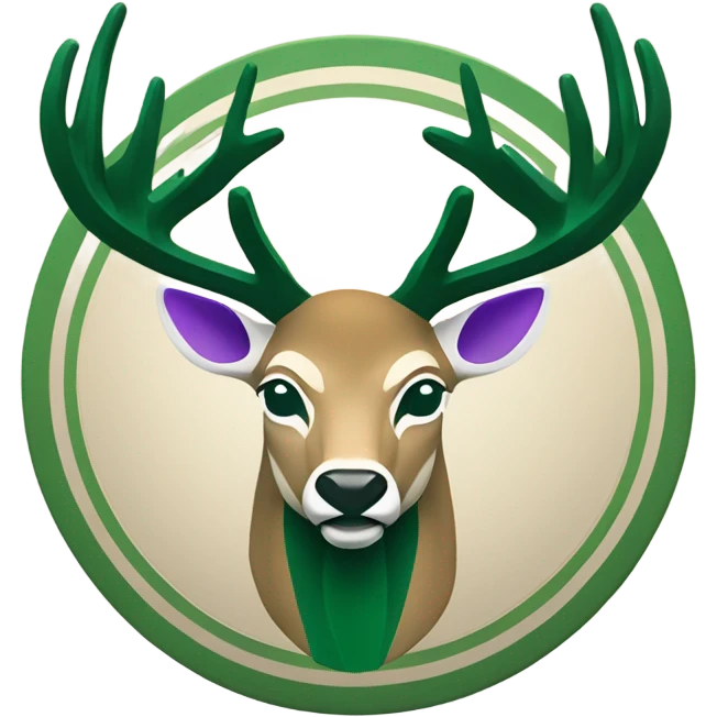 Milwaukee Bucks logo emoji