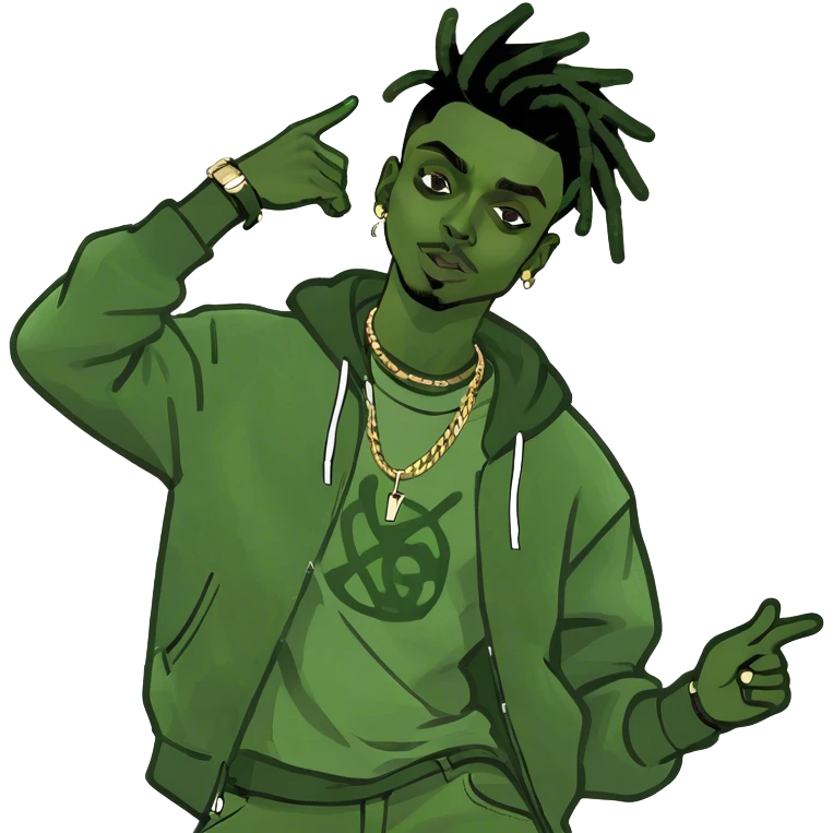 Playboi carti with kotolga dancing emoji