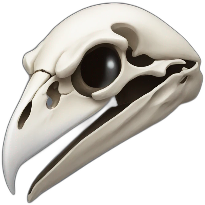 Raven Skull  emoji