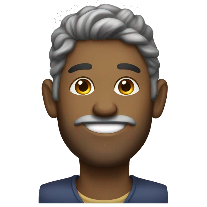 Levantando a cabeça emoji