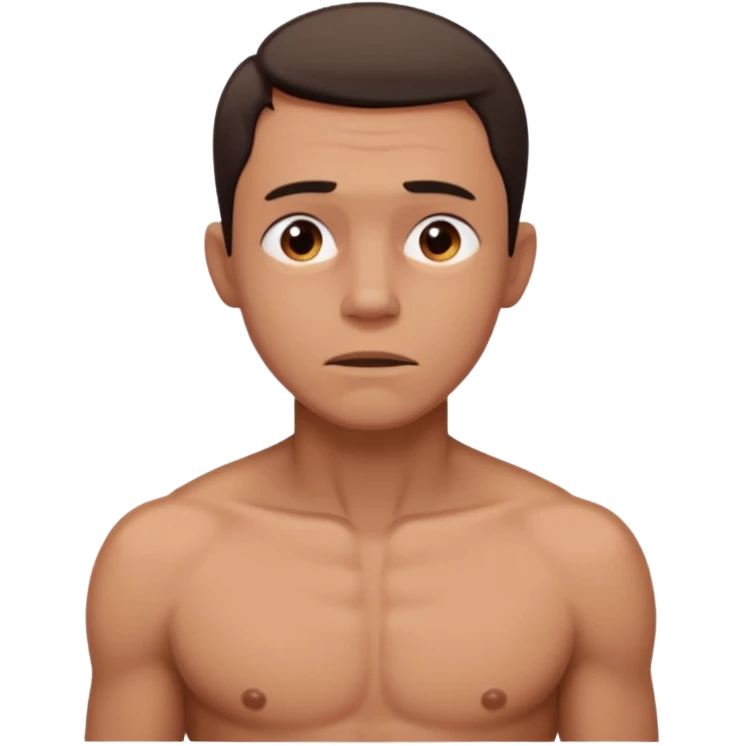 no me gusta el frio emoji hombre de torzo iOS agarrandose habrasanzose  emoji