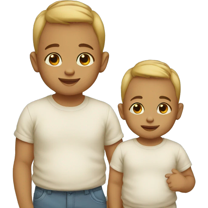 Twin baby boy emoji