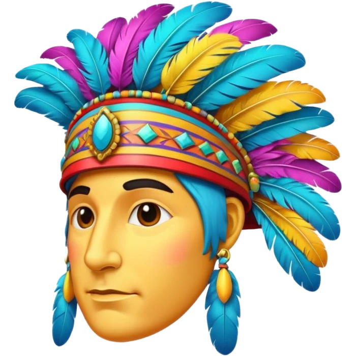 chief hat, pop art, simple lines, flat emoji