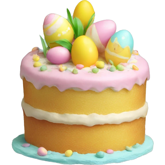 Easter cake emoji