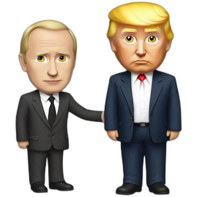 trump as putin emoji