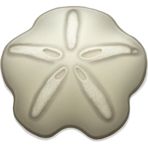 Sand dollar emoji