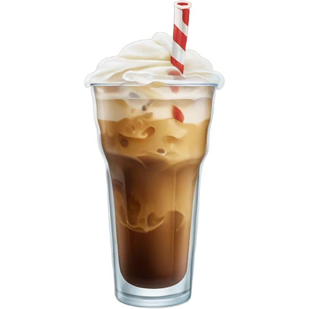 Iced coffee emoji