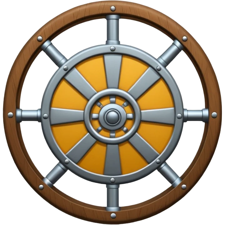 una ruota della fortuna emoji