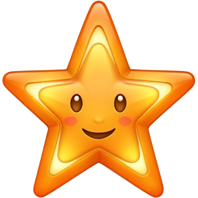 orange star emoji