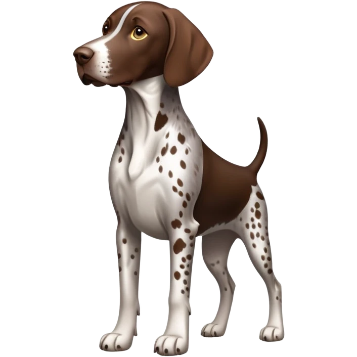 German shorthaired pointer emoji