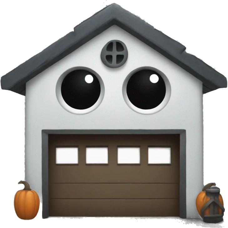 Haunted garage  emoji