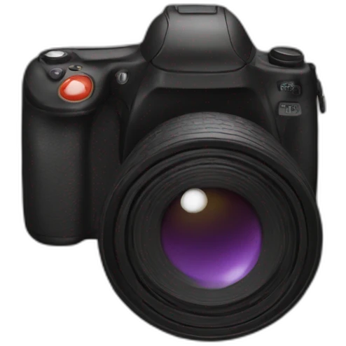 Camera background emoji