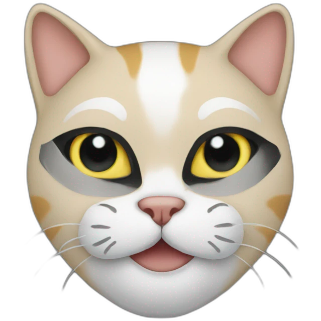 cat in a mask emoji