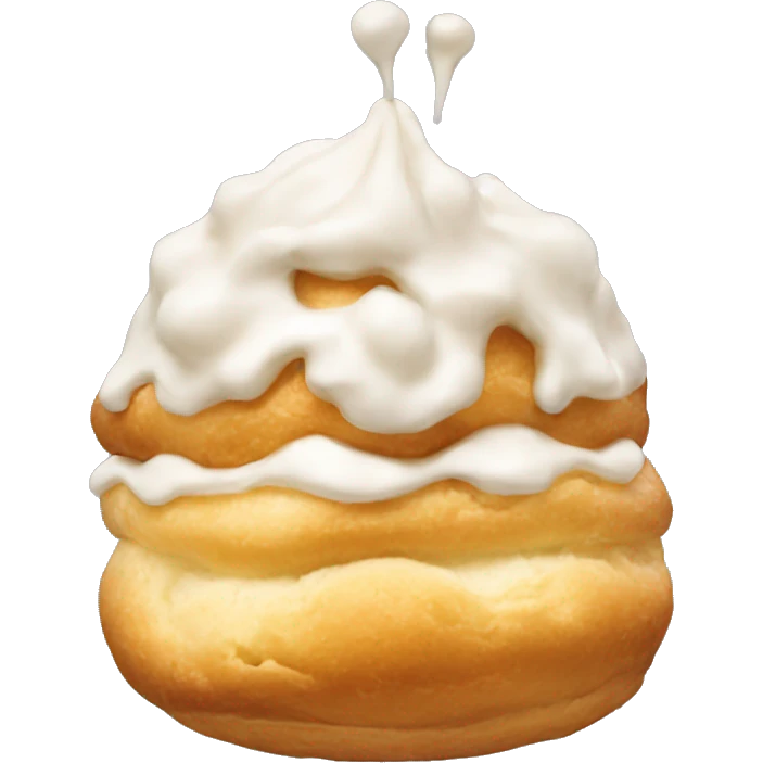 cream puff emoji