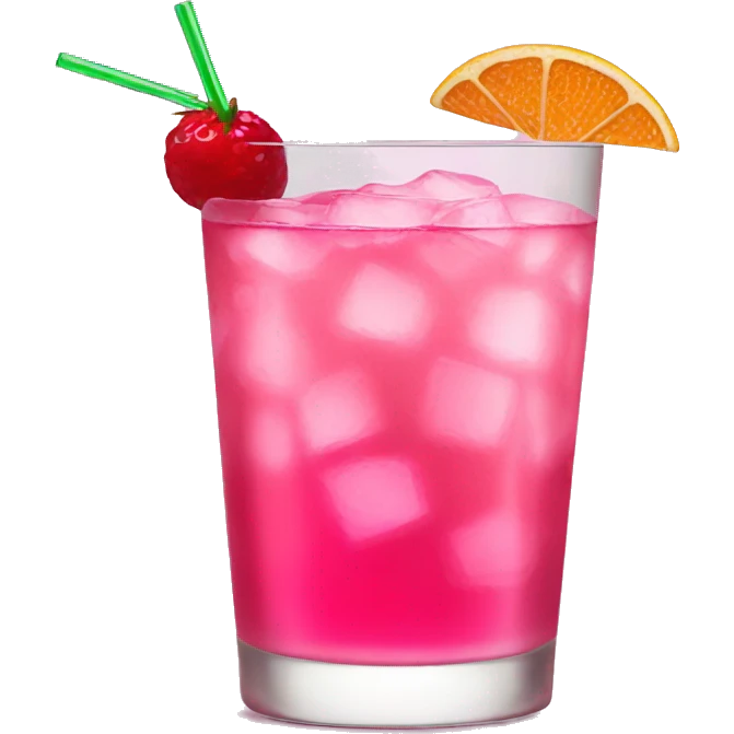 Pinker Cocktail  emoji