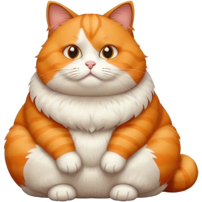 Fat cat emoji