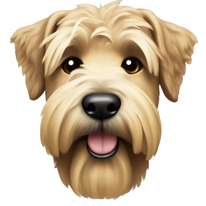 soft coated wheaten terrier emoji