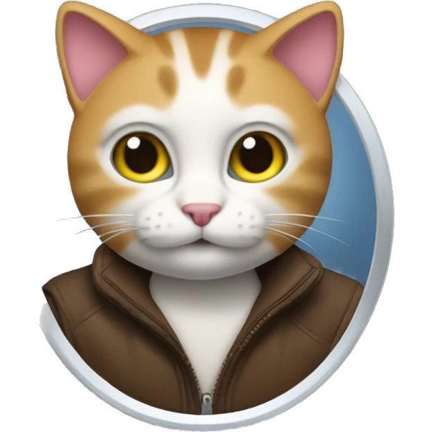 Cat in a Mazda cx5 emoji