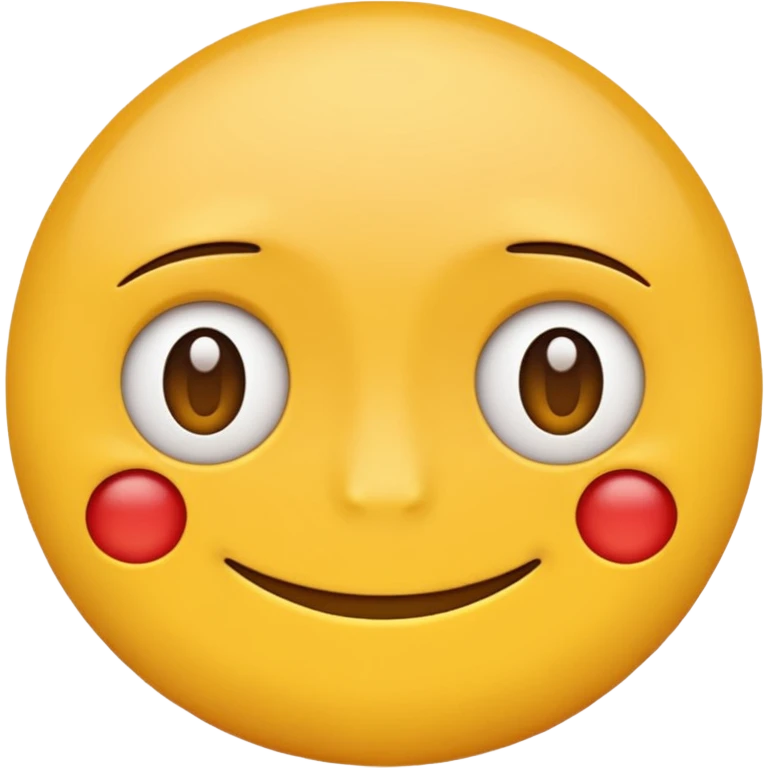 two emojis overlapping not smiling- no red cheeks- overlap by 50%  emoji