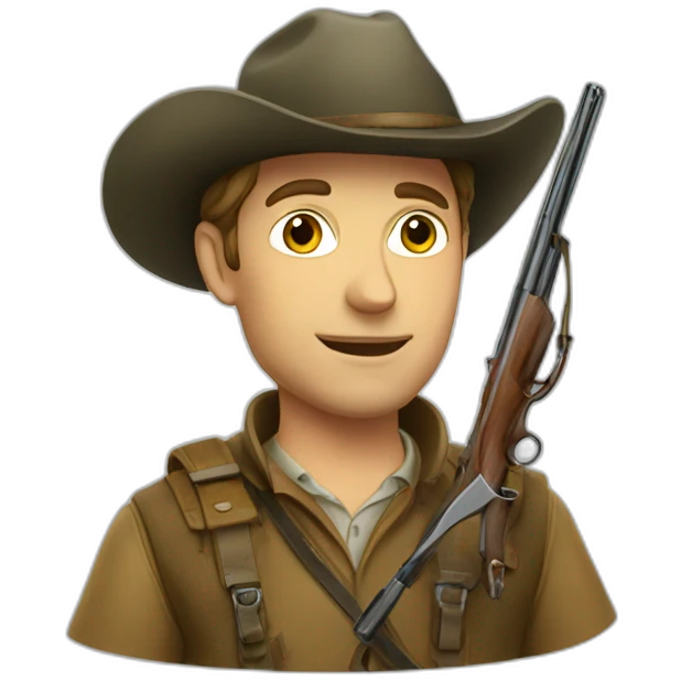 French Hunter emoji