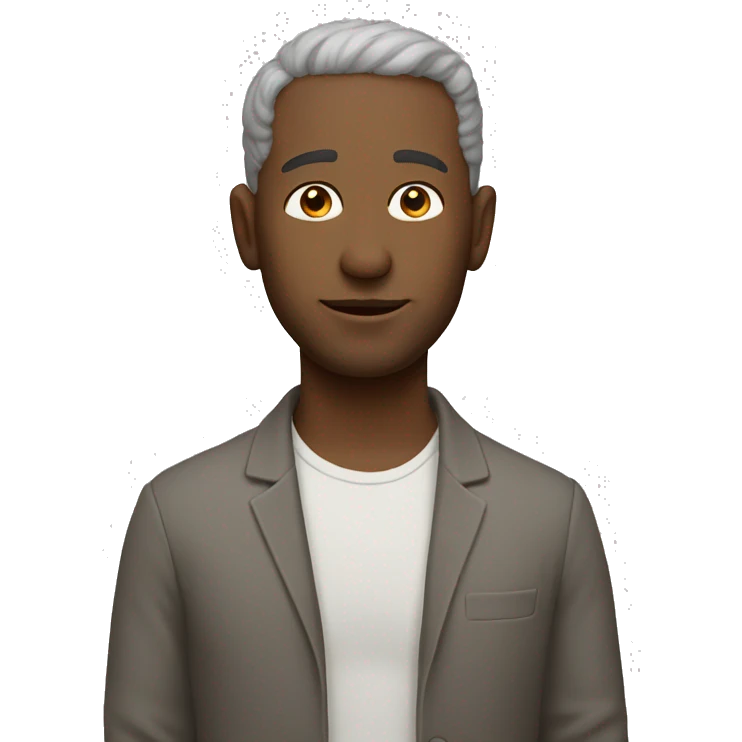 Namaskar white man emoji
