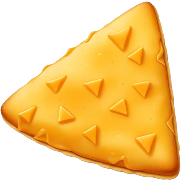 Nacho cheese chip emoji