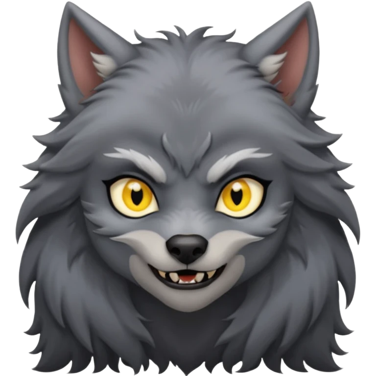 girl werewolf emoji